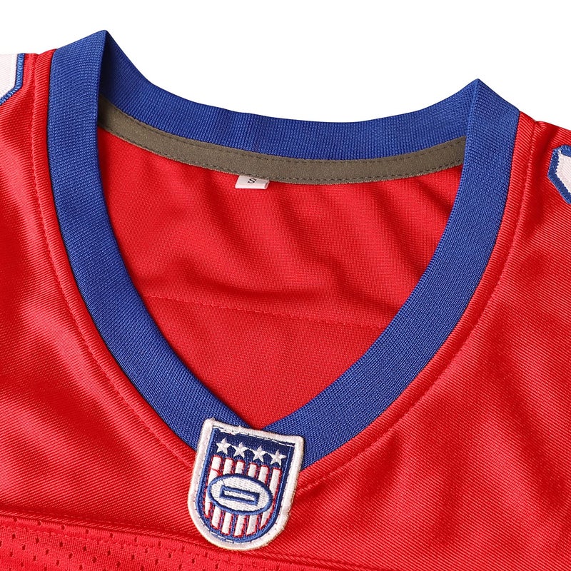 Phoneutrix #16 Shane Falco The Replacements Movie Football Jersey Red (Red, Small) - Image 4
